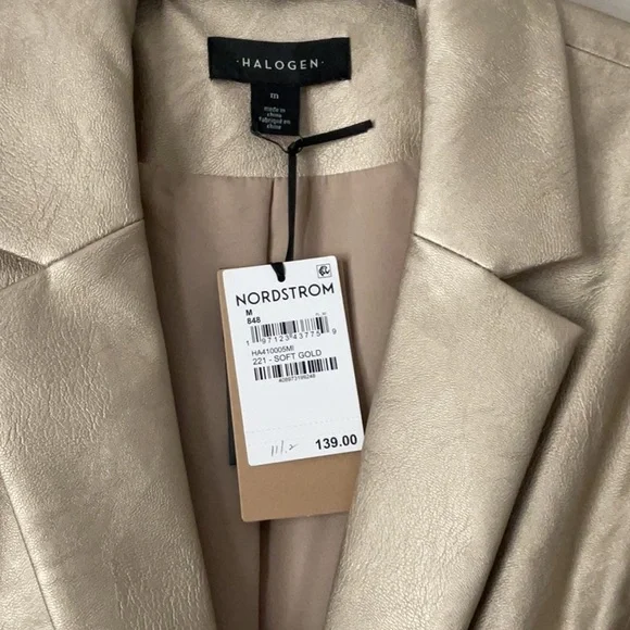 Halogen Gold Tailored Blazer - Picture 6 of 10